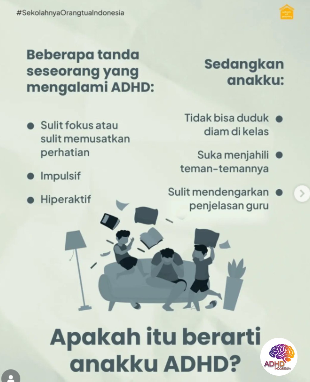 Ciri dan Gejala ADHD pada Anak Usia Dini di Kabupaten Tapanuli Utara