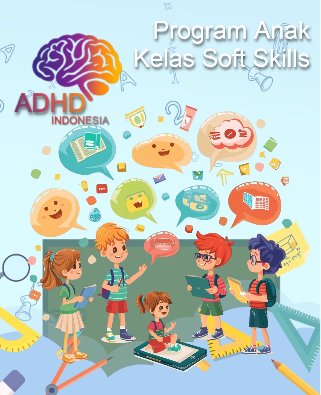 Program ADHD Indonesia Kabupaten Tapanuli Utara Kelas Soft Skills Anak ADHD