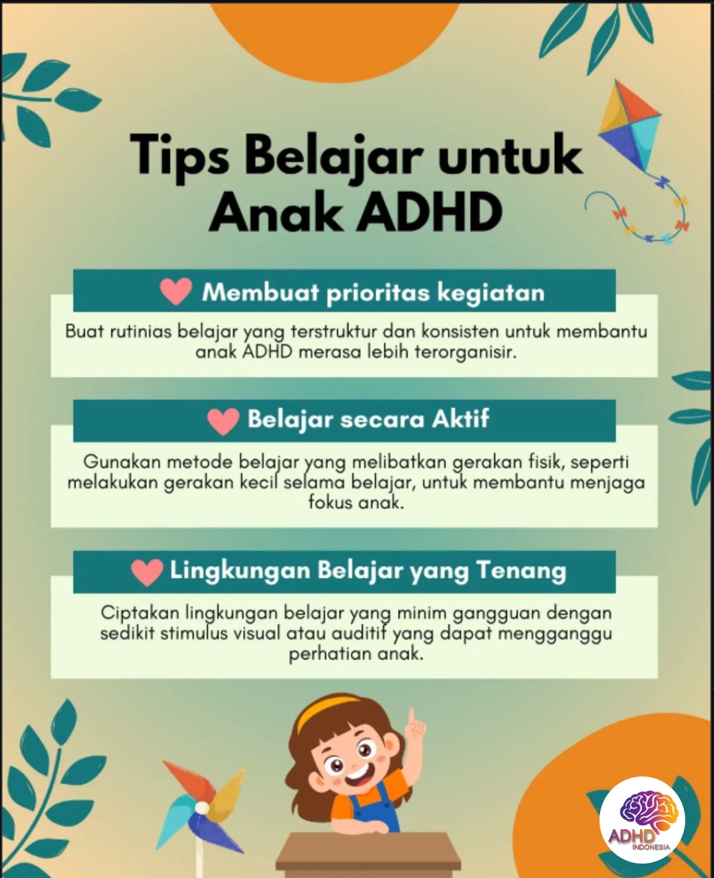 Strategi Belajar yang Cocok untuk Anak ADHD di Kabupaten Tapanuli Utara